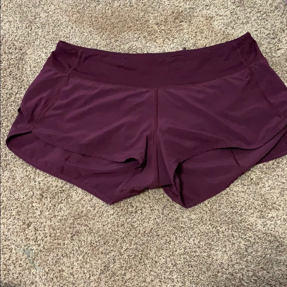 Lululemon Speed Up Shorts